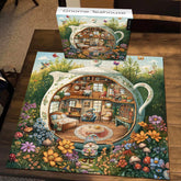 Gnome Teahouse Jigsaw Puzzle 1000 Pieces